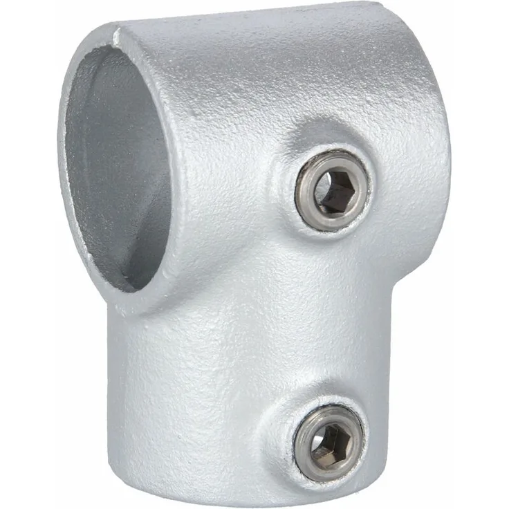 Rohrverbinder T-Verbinder 1 1-2' (48,3 mm), 90° - kurz - Averde