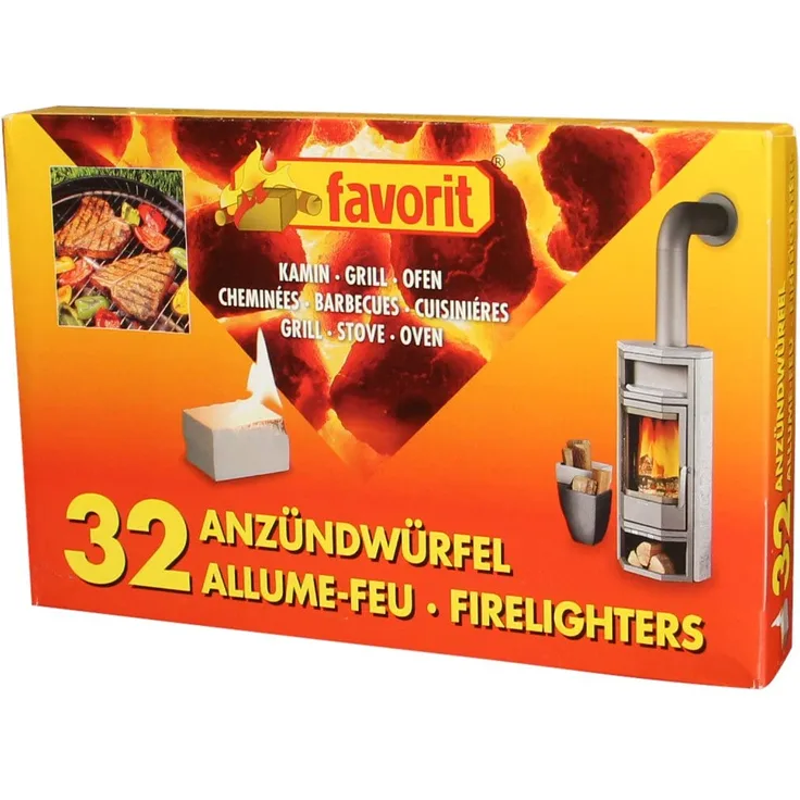 Favorit Anzündwürfel 32er 1250