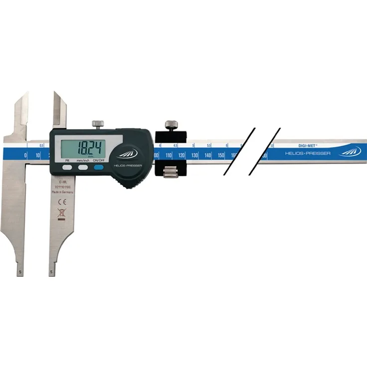 Werkstattmessschieber 862 DIGI MET® 500mm dig. m. Spitzen u. FE H.PREISSER