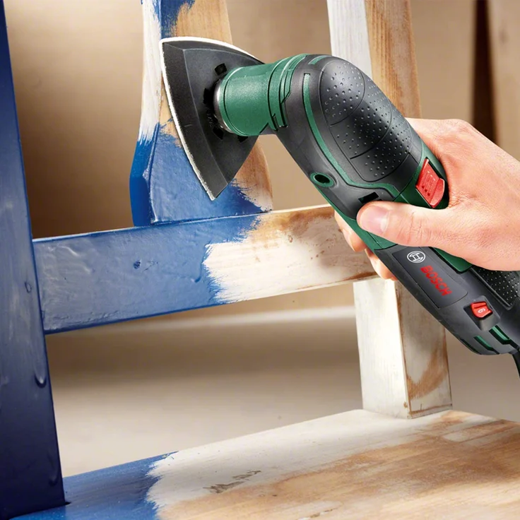 Bosch PMF 220 CE Set Multifunktionswerkzeug Multi-Cutter 220 Watt 1,1 kg, im Koffer – Bild 6