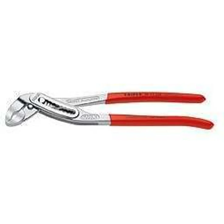 KNIPEX 88 03 180 Alligator Wasserpumpenzange mit rutschhemmendem Kunststoff überzogen verchromt 180 mm – Bild 1