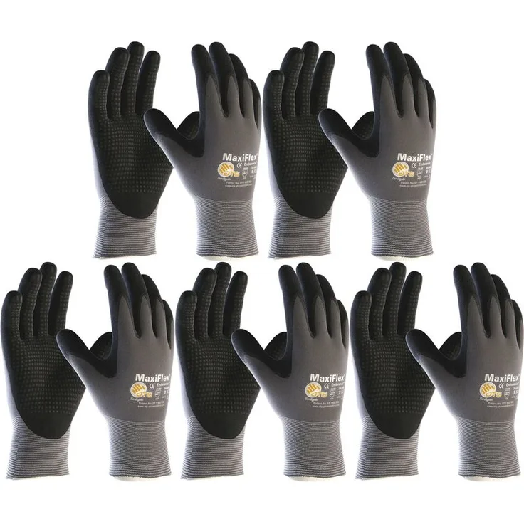 Handschuhe ATG Maxiflex Endurance 844 Arbeitshandschuh Größe 9 (L) | 5 Paar