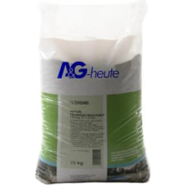 Min2C 25 kg Filtersand 0.7 - 1.2 mm Poolfilter Quarzsand für Sandfilteranlage