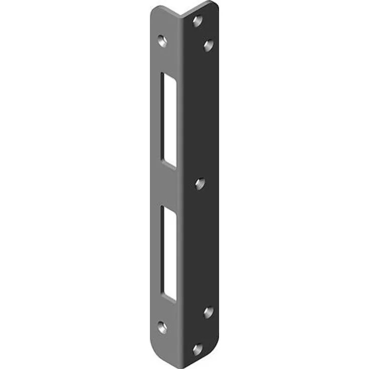 KFV HT-Mittelschließblech, rd,5-31-A,W,f. Holz.,