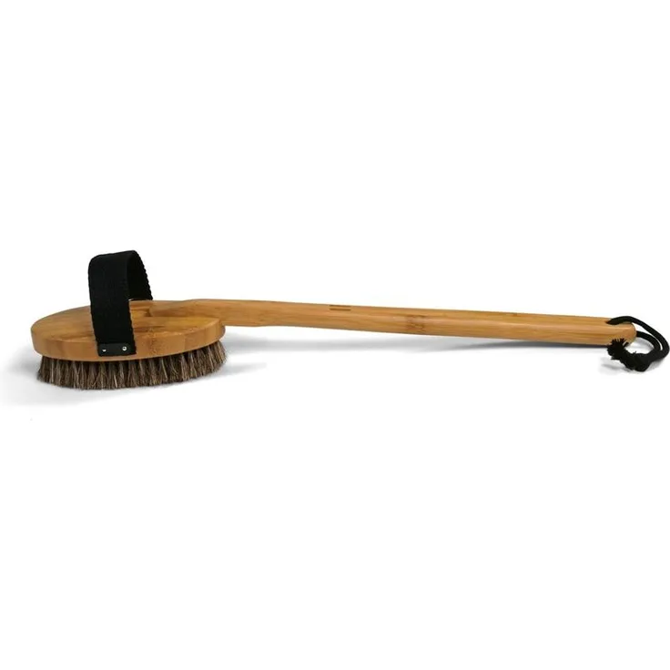 Sauna Bürste mit Naturborsten ca. 40 cm lang