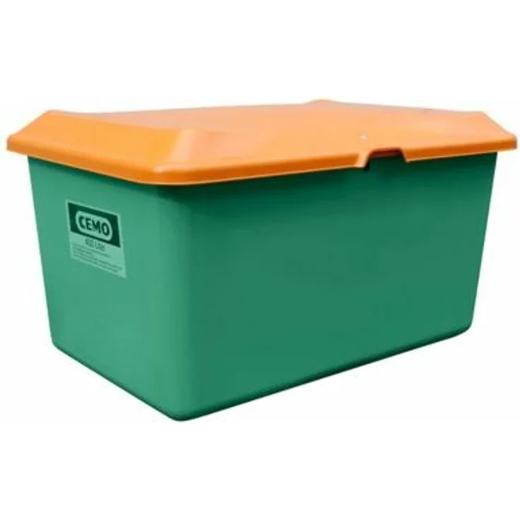 Cemo Streugutbehälter aus GfK - Volumen 400 l, ohne Entnahmeöffnung, Behälter