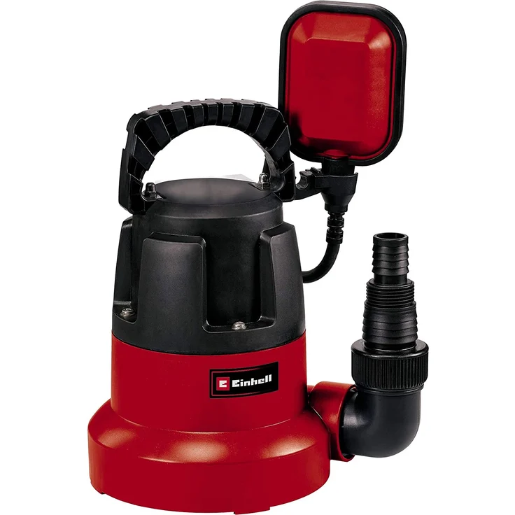 Einhell Tauchpumpe GC-SP 3580 LL (350 W, 8.000 Liter pro Stunde, flachabsaugend bis 1 mm, Pumpenstart ab 8 mm, integriertes Rückschlagventil) Tauchpumpe – Bild 1