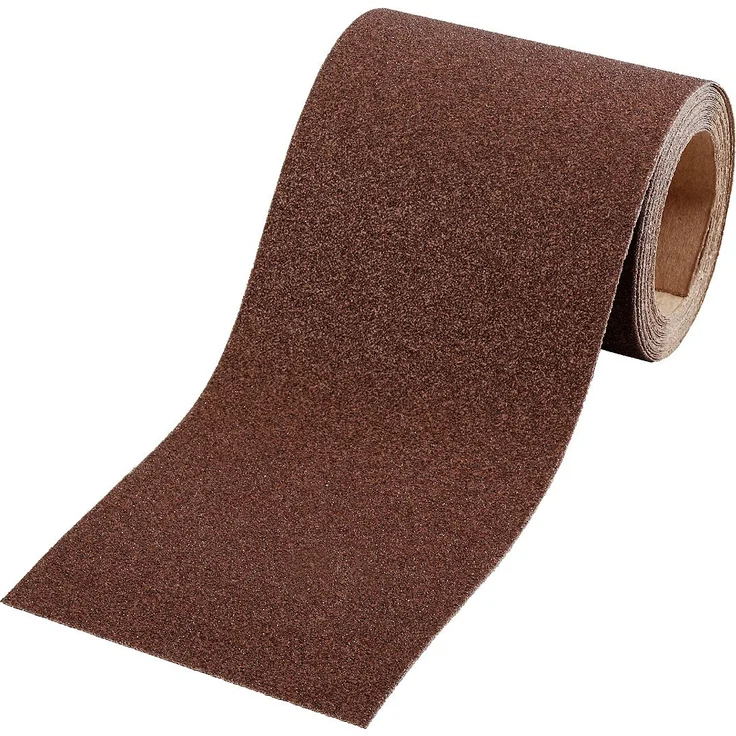 kwb Schleifpapier-Rolle – für Metall und Holz, K-240, 93 mm x 5 m, Korund – Bild 1