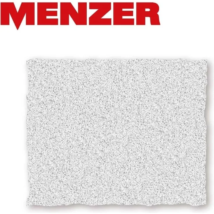 MENZER 10 Schleifschwämme f. Handschleifer, 125 x 115 x 5 mm - sehr fein - Korund mit Stearat - Menzer