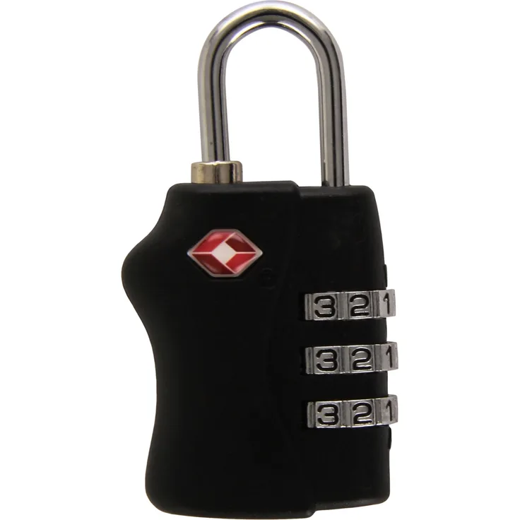 Pavo 8046720 Premium TSA Reiseschloss - mit 3-stelligem Zahlencode - Größe: 34 mm