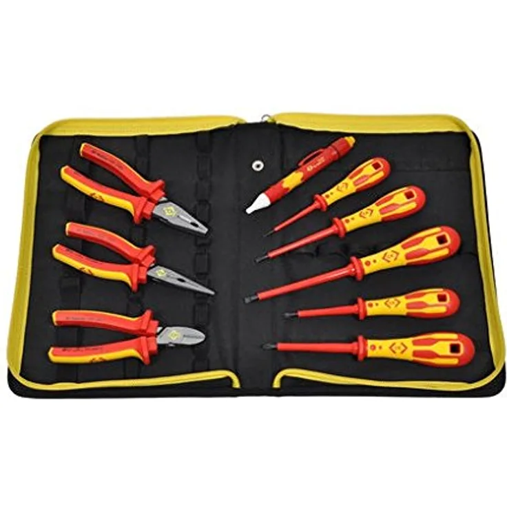 C.K T5954 VDE Zangen- und Schraubendrehersatz, 10-teilig