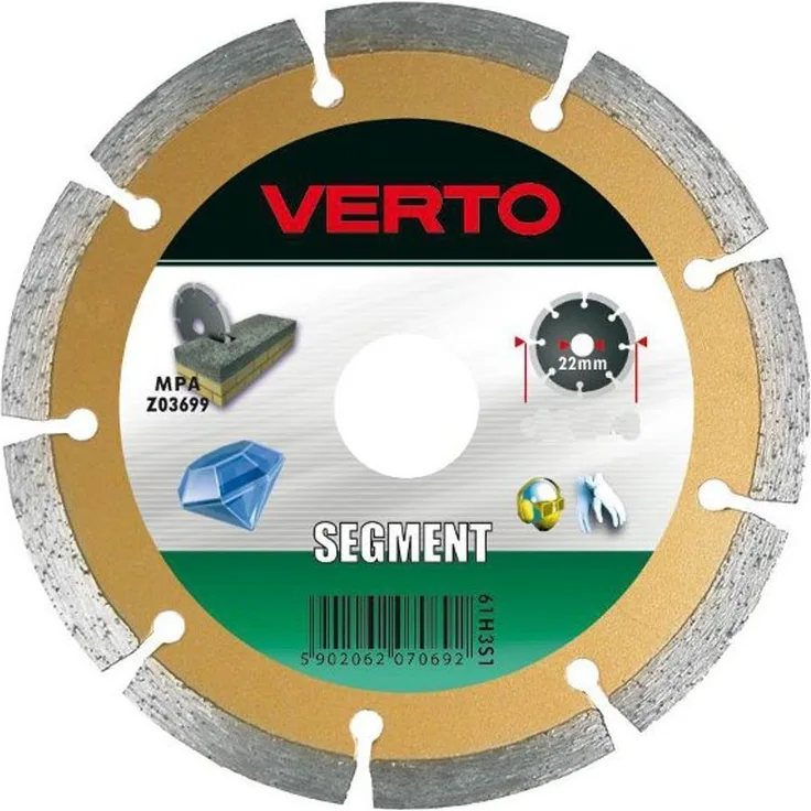 Diamantscheibe, Flex 180 mm für Beton und Granit