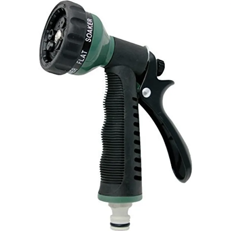 Aqua Control c2079 Pistole 7 Formen Bewässerung, grün schwarz Bewässerungszubehör