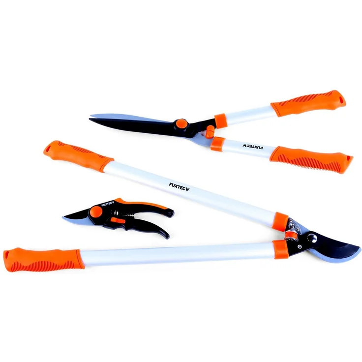 FUXTEC Gartenscheren Premium 3er Set mittelgroß – Bild 1