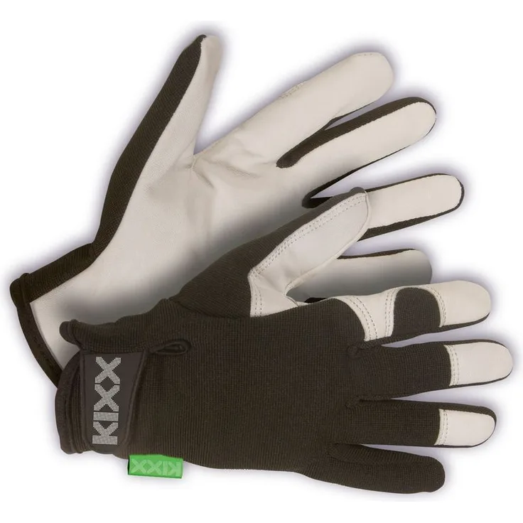 Kixx Work Line Lycra-Ziegennappa Arbeitshandschuh - Größe 10