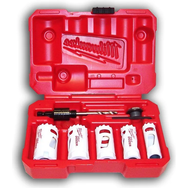 Milwaukee 49224083 Hole Dolzer Bi-Metall Lochsägen-7tlg. Set