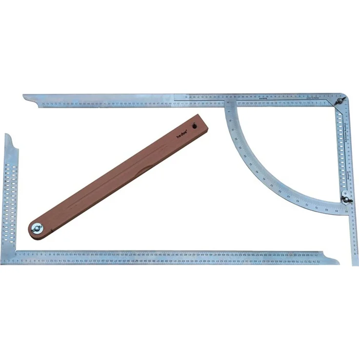 Hedue Anreißgerät Set Alpha Classic 500mm Buchenholzschmiege VA...