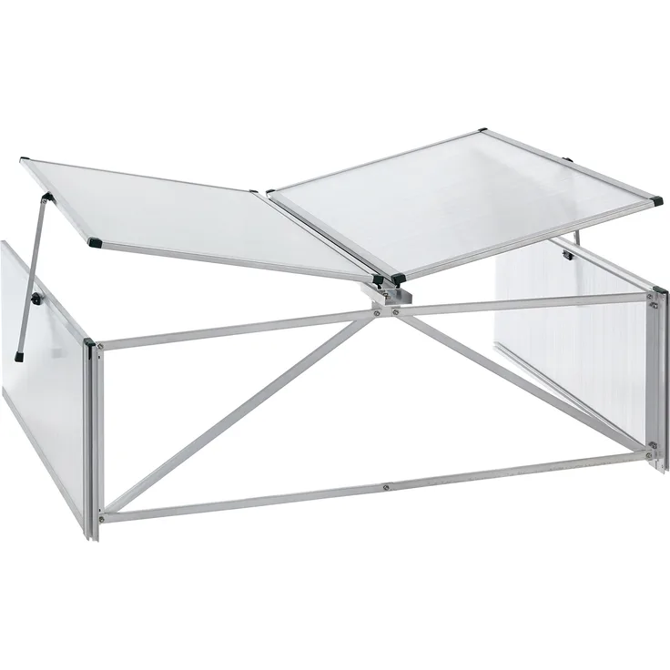 Beckmann FS2V Frühbeet Typ Allgäu Modell 2 Verlängerung 120 x 100 x 47 cm