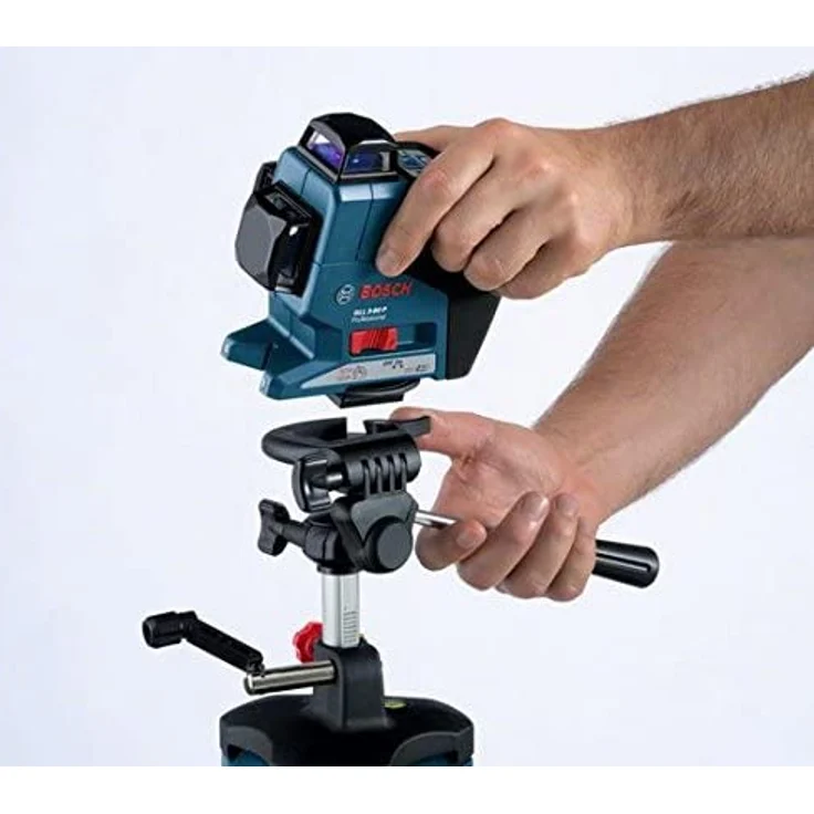 Bosch Professional Baustativ BT 250 Arbeitshöhe: 97,5 -250 cm Gewicht: 3,4 kg Stativ-Gewinde: 1-4 Zoll – Bild 4
