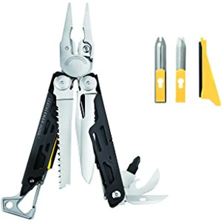 LEATHERMAN LT832265 SIGNAL HERRAMIENTAS EXTRARESISTENTES, Schwarz-silber – Bild 1