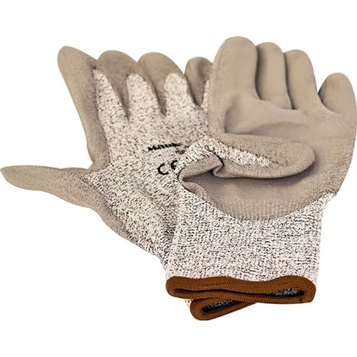 Mauk 1921 (12 Paar) Schnittschutz Handschuhe Grau, Mehrfarbig, Stück