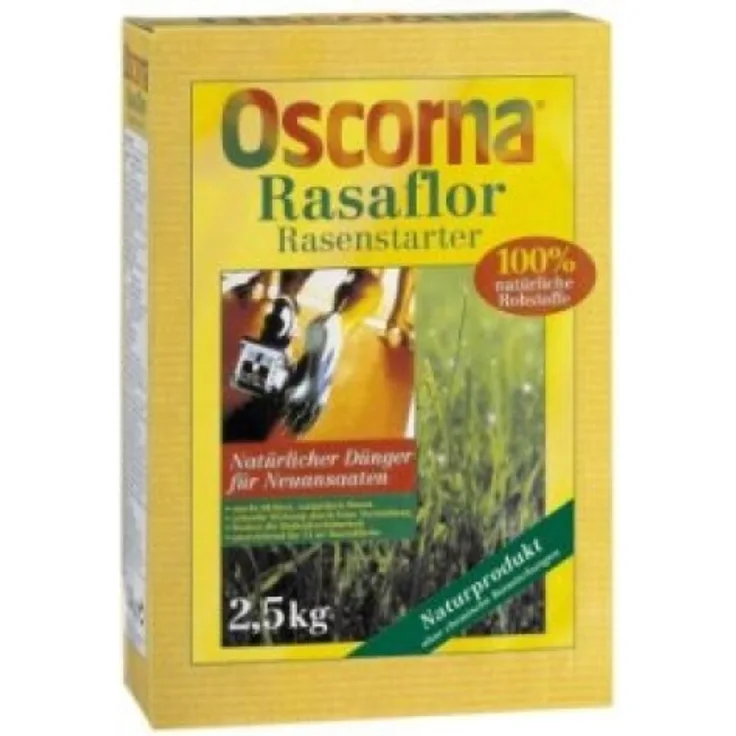 OSCORNA Rasaflor. Rasendünger 2,5 kg