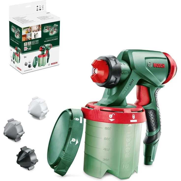 Bosch Feinsprühpistole für alle Farbarten, System-Zubehör für PFS 3000-2, PFS 5000 E – Bild 3