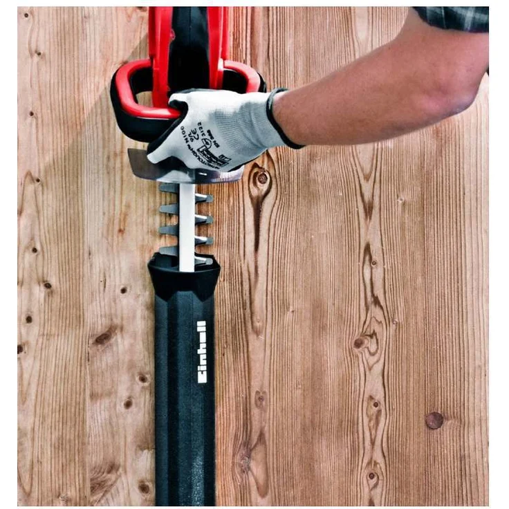 Einhell Akku-Heckenschere GE-CH 1846 Li-Solo Power X-Change (Li-Ion, 18 V, 46 cm Schnittlänge, 15 mm Zahnabstand, ergonomischer Griff, ohne Akku und Ladegerät) – Bild 9