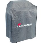 LANDMANN Wetterschutzhaube Premium - 55 x 117 x 90 cm - grau