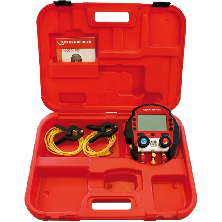 Rothenberger Digitale Monteurhilfe ROCOOL 600 Koffer Set (1000000570)