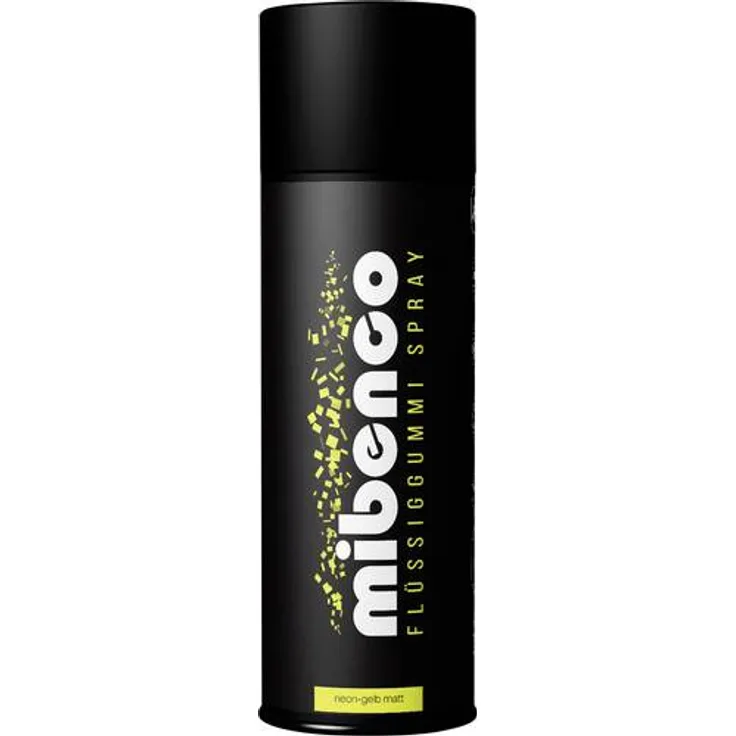 Mibenco Flüssiggummi-Spray Herstellerfarbe Neon-Gelb (matt) 71421026 400ml