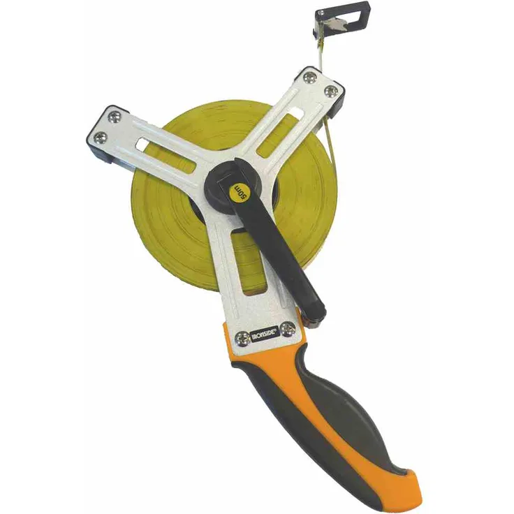 IRONSIDE Stahlmaßband 50 m- 13mm 2-Komponenten Griffteil