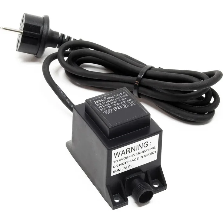JBA48V-12-1800U Netzteil 2 polig IP44 12 Volt 1800 mA 21.6 VA AC-AC - Jebao