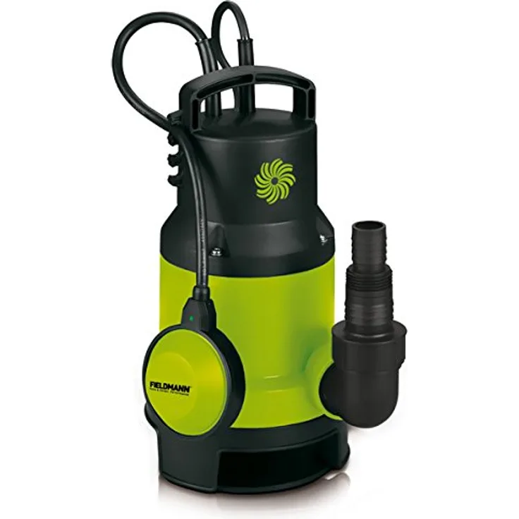 Fieldmann FVC 4001-EK Tauchpumpe, Max. Durchflussmenge 12 000 l-Std, Max. Tauchtiefe 8 m, Max. Förderhöhe 8 m Tauchmotorpumpe