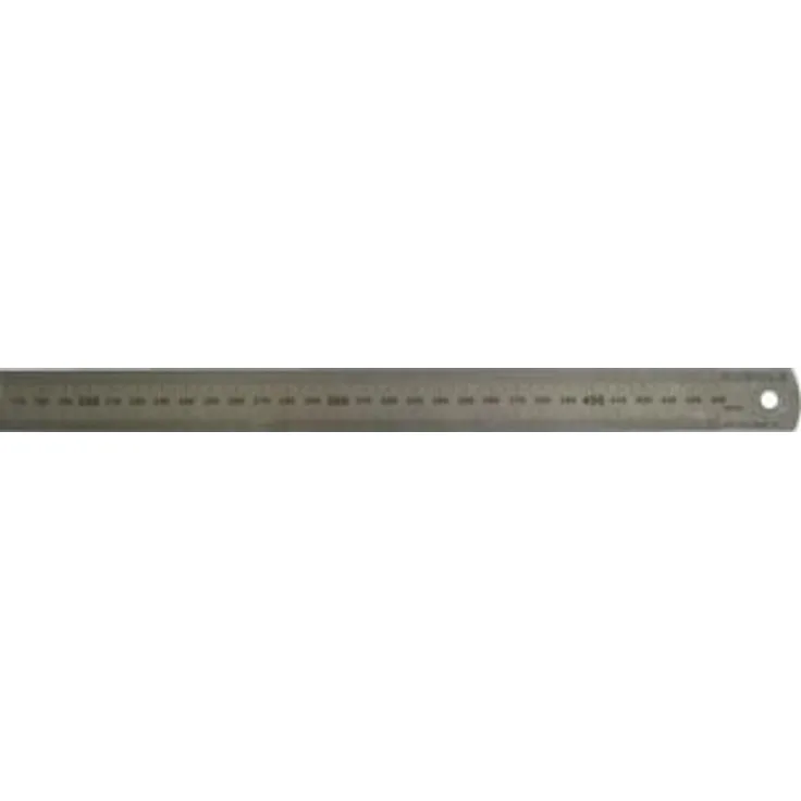 RUMOLD RUMOLD Lineal aus Edelstahl 45 cm/323 715 45 cm silber rostfreier Edelstahl