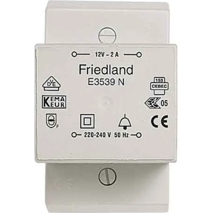 Honeywell E3539N Klingeltransformator VDE 2