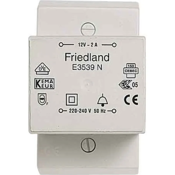 Honeywell E3539N Klingeltransformator VDE 2