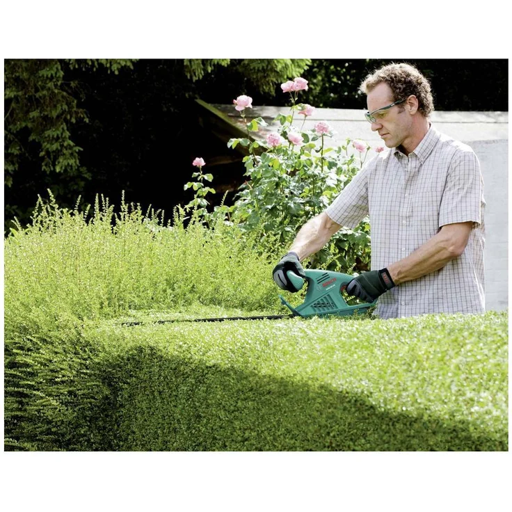 Bosch Heckenschere AHS 45-16 (Messerabdeckung, Karton (420 W, 450 mm Schnittlänge, 16 mm Messerabstand)) – Bild 2
