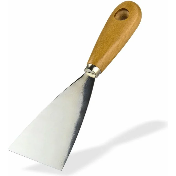 Dema - Holzgriff Malerspachtel Gipsspachtel Spachtel Werkzeug Stielspachtel MS 80