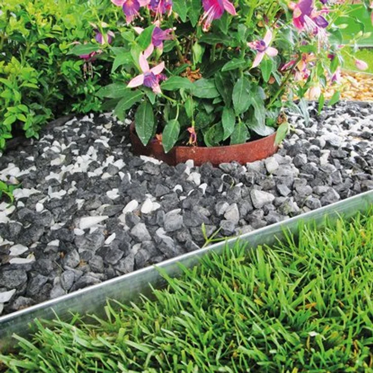 bellissa Rasenkante Kreis Corten 13 cm x Ø 20 cm – Bild 1