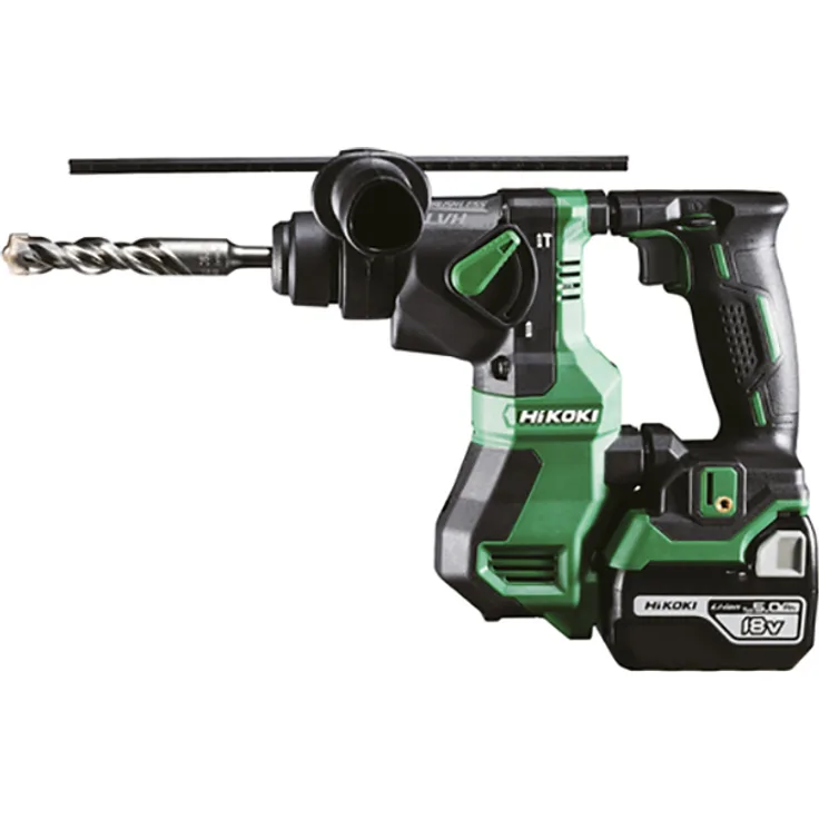HiKOKI Akku Bohrhammer DH18DPA, 18V, 2x5Ah - DH18DPAWPZ