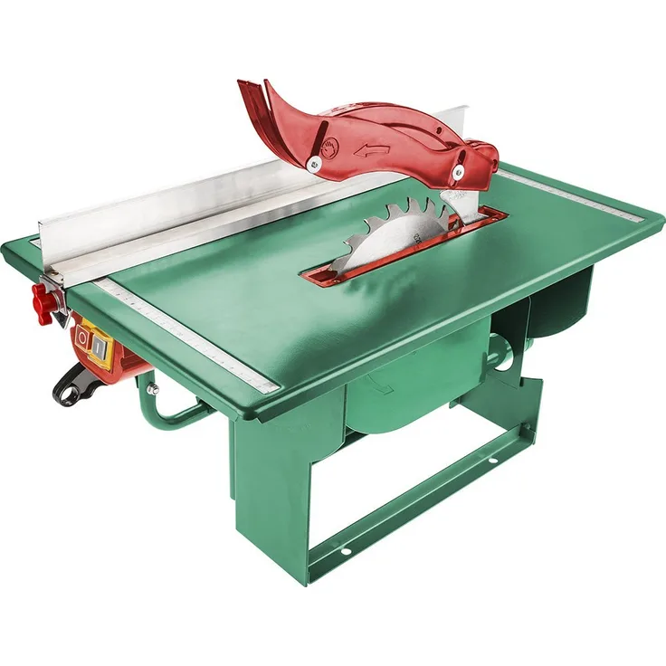 Grupa Topex 52 G219 Tischkreissäge 800 W, Scheibe 200 x 16 mm, dunkelgrün Intenso