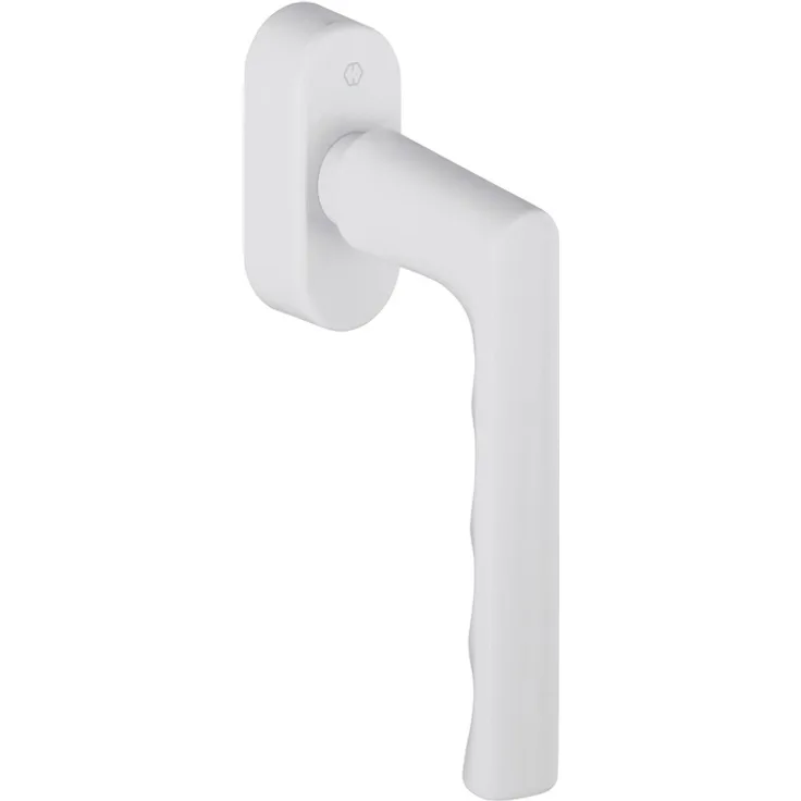 Hoppe 11701353 Fenstergriff Hamburg-Secu Forte, 90°, VK 32-42, weiß,