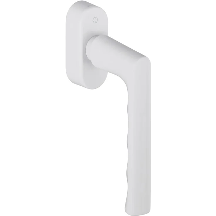 Hoppe 11701353 Fenstergriff Hamburg-Secu Forte, 90°, VK 32-42, weiß, – Bild 1