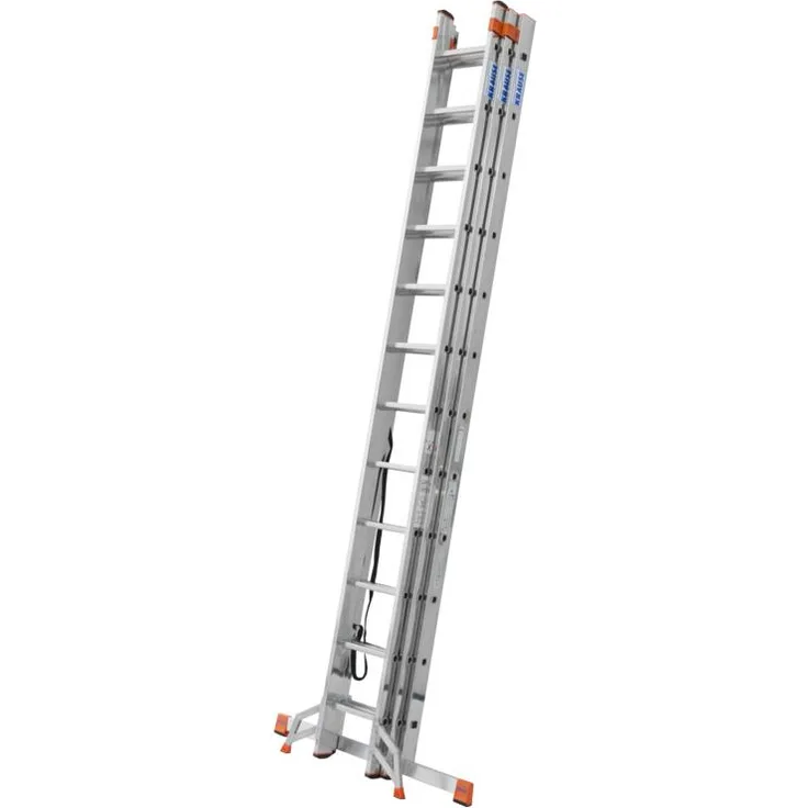MONTO Tribilo Sprossen- VielzweckLeiter, treppengängig 3x12 Sprossen