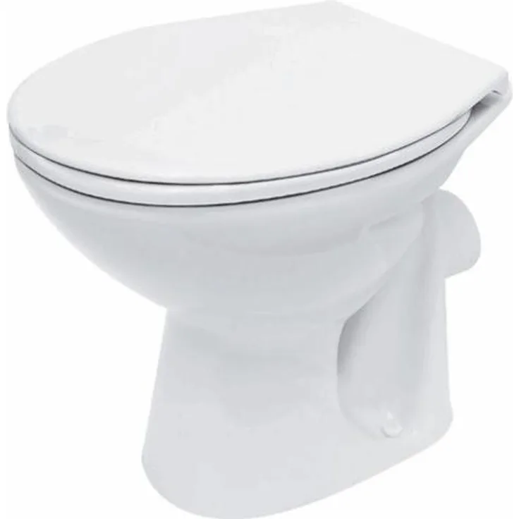 Meissen Keramik Stand-Tiefspül-WC Cersanit weiß