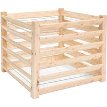Bild für Westmann Westmann Komposter Lärche Holzkomposter Kompostkiste 100x100x80 cm