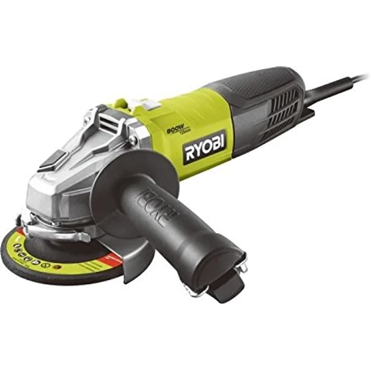 Ryobi RAG800-S125 Winkelschleifer, 800 W, Scheibe 125 mm beutel 125 mm Netz