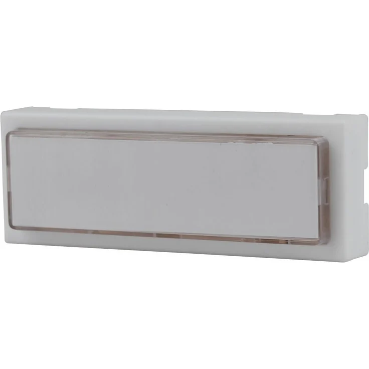 UNITEC 40791 Klingel-Taster, Aufputz mit Namenschild, beleuchtet, weiß – Bild 1