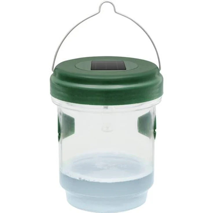 Gardigo 2in1 Solar-LED-Light 66643 Wespenfalle (Ø x H) 95mm x 117mm Grün 1St. – Bild 1